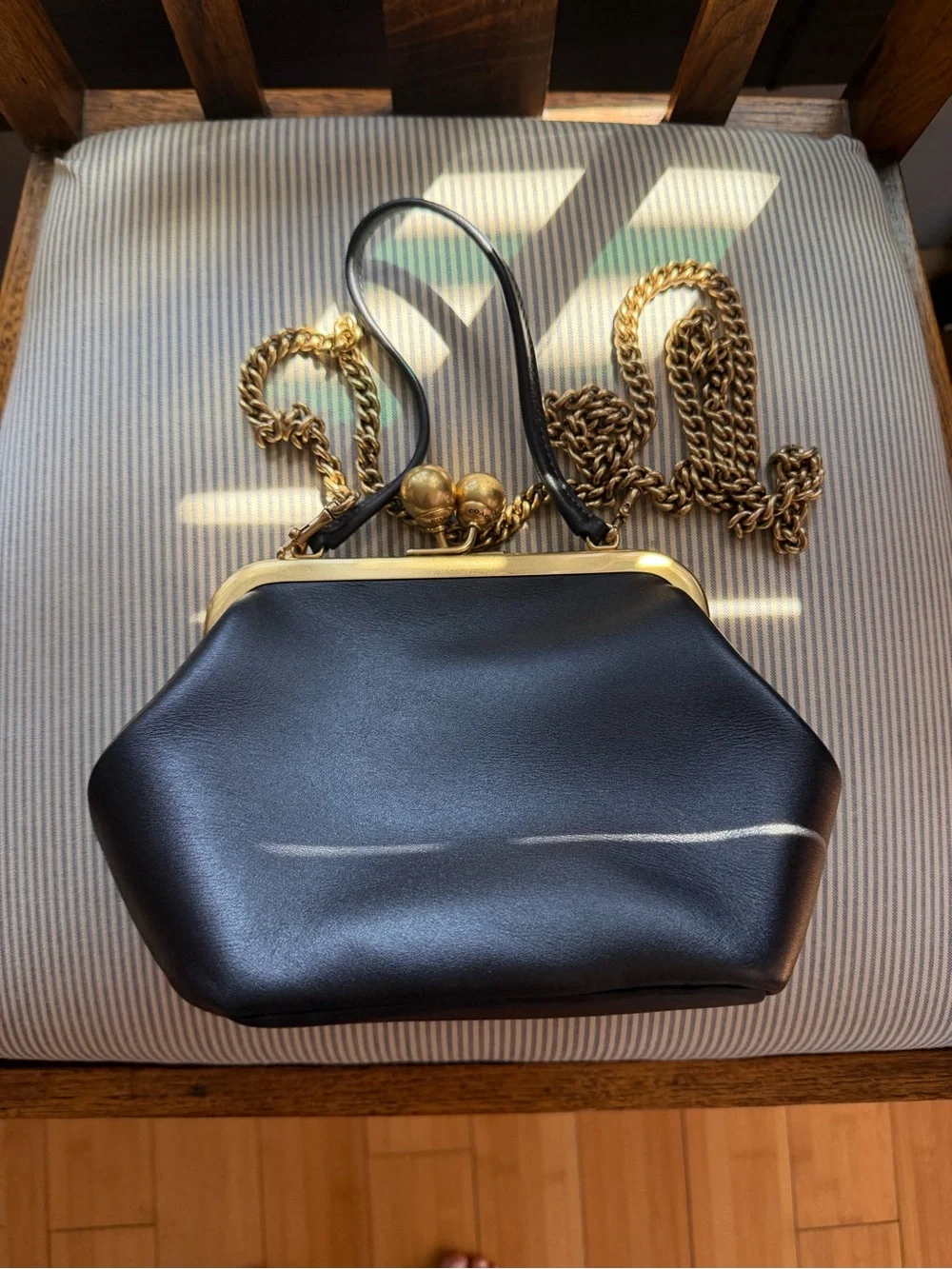 Coach Kisslock Frame 16 black